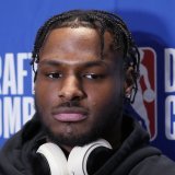 Bronny James a été drafté par les Lakers jeudi KEYSTONE/AP/NAM Y. HUH